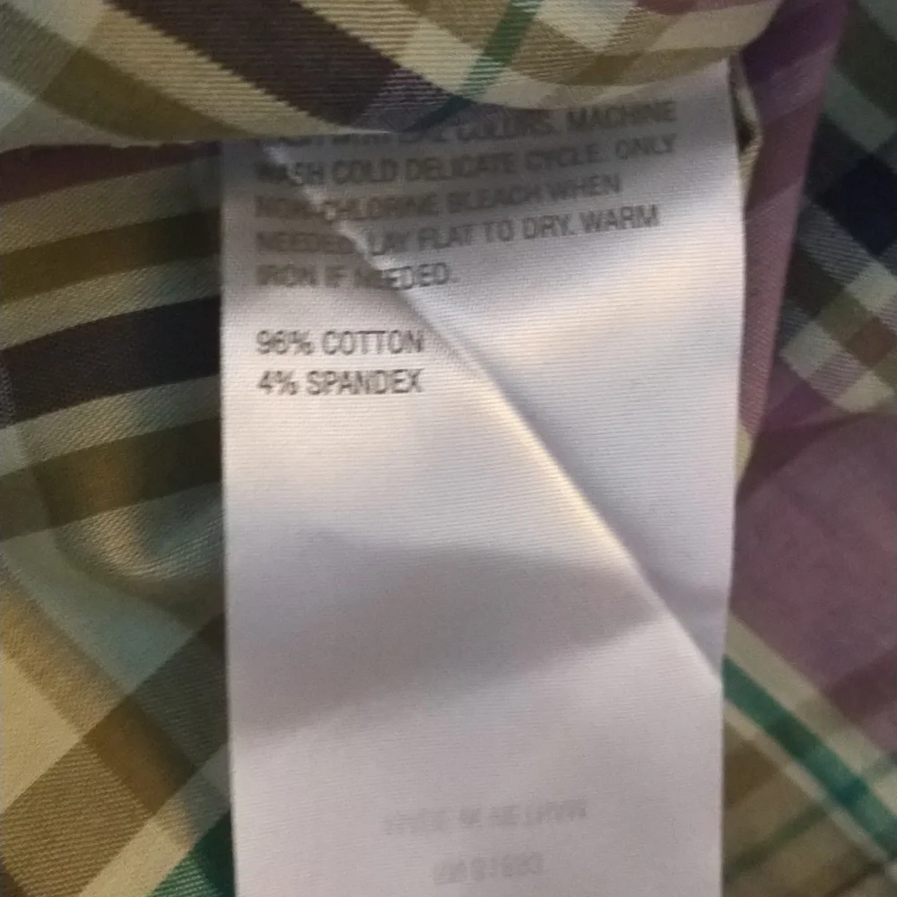 Joan Rivers Plaid Button Down - Picture 5 of 5